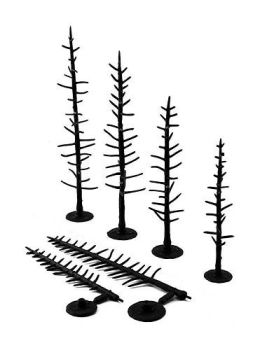 Woodland Scenics TR1125  Pine Tree Armatures 4" - 6"