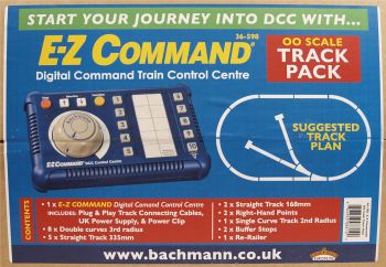 Bachmann 36-598-SP  E-Z Command + Track Pack 1:76