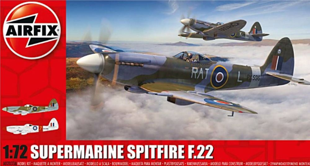 Airfix A02033A  Supermarine Spitfire F Mk22 1:72