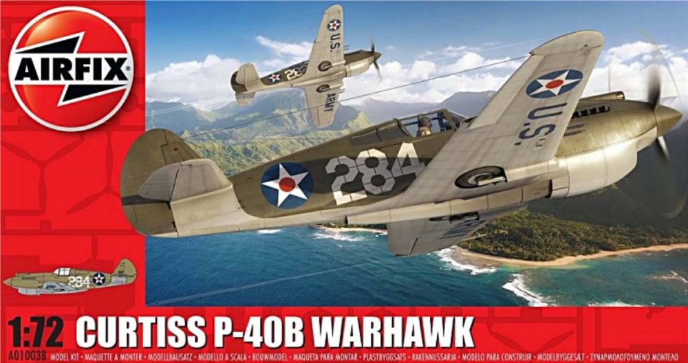 Airfix A01003B  Curtiss P-40B Warhawk 1:72