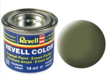 Revell 68 (Matt)  Dark Green 14ml Tinlet
