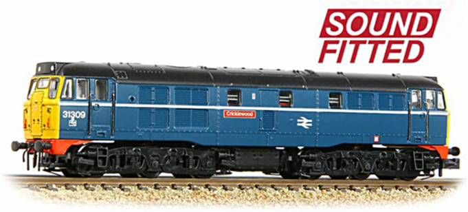 Graham Farish 371-112BSF  Sound Fitted Class 31/1 Diesel BR Blue 