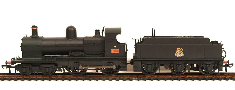 Bachmann 31-086A   3200 (Earl) Class 9018 BR Black Early Emblem (weathered)
