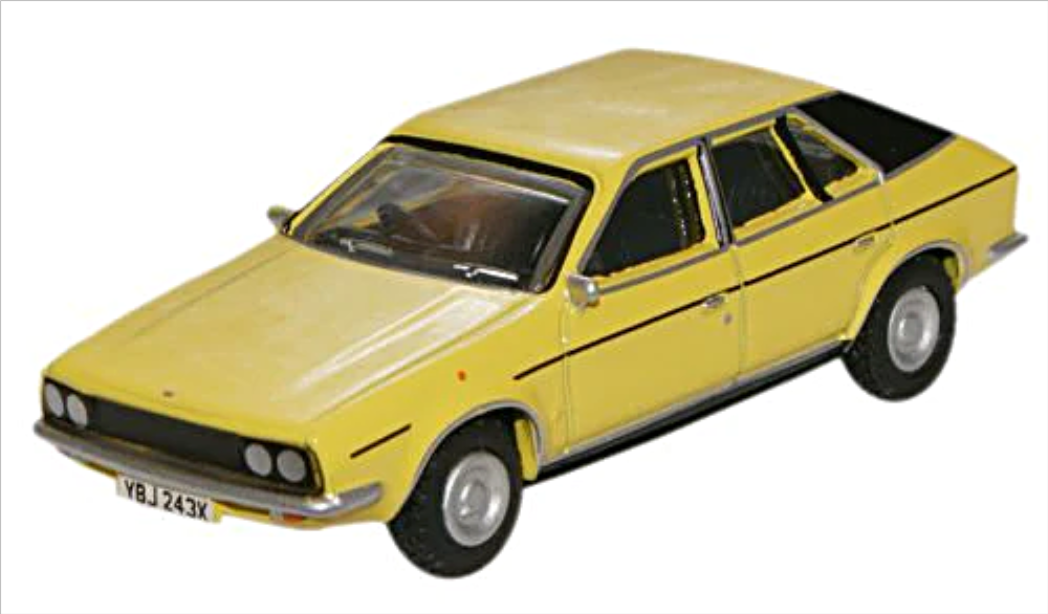 Oxford Diecast 76BLP003  BL Princess Snapdragon Yellow
