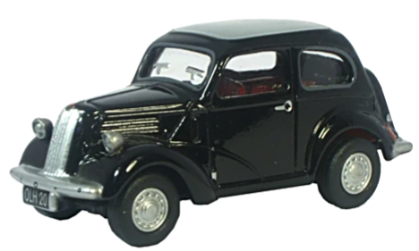 Oxford Diecast 76FP003  Ford Popular 103E Black