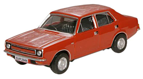 Oxford Diecast 76MAR002  Morris Marina Blaze Red