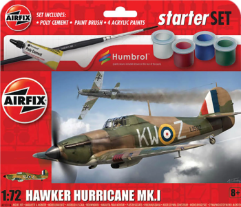 Airfix A55111A  Hawker Hurricane Mk.I Starter Set