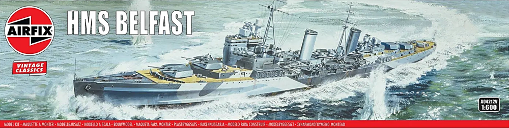 Airfix A04212V  HMS Belfast 1:600