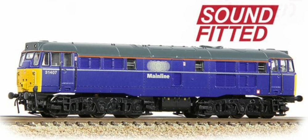 Graham Farish 371-137TLSF  Sound Fitted Class 31/4 Refurbished 31407 Mainli