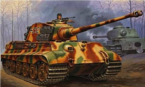 Revell 03129  German Tiger II Ausf.B Production Turret 1:72