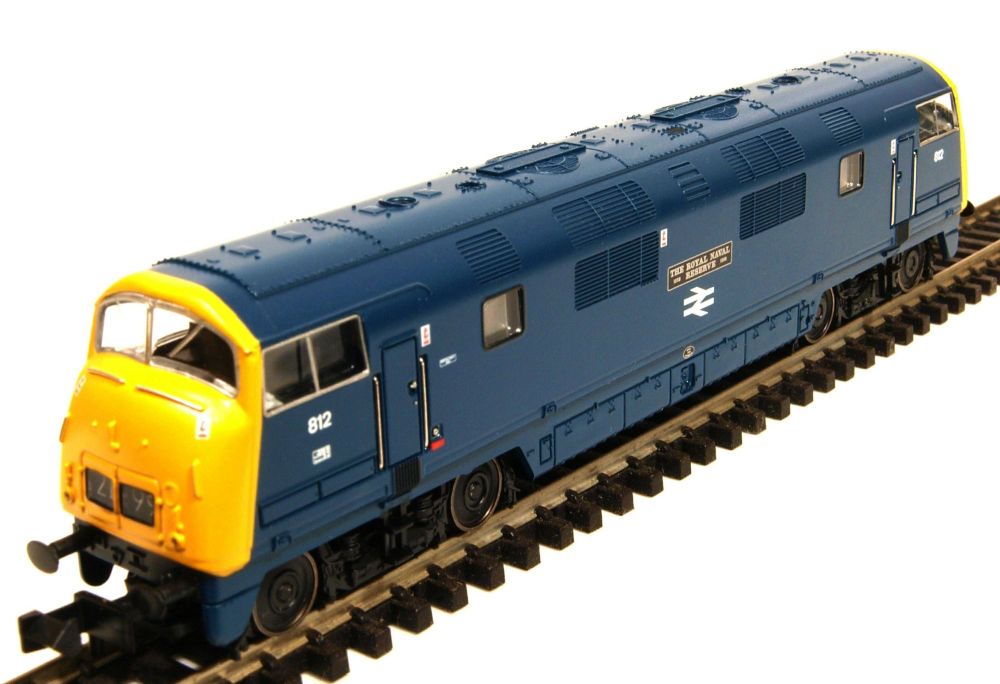 Graham Farish 371-601B  Class 42 'Warship' 812 'The Royal Naval Reserve' BR