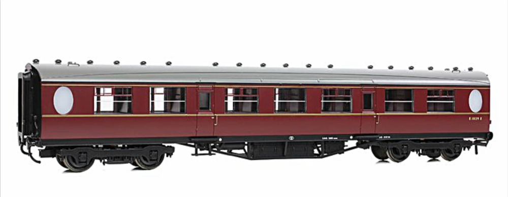 Bachmann 34-387  LNER Thompson Second Corridor BR Maroon