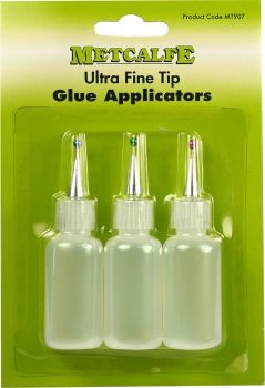 Metcalfe MT907  Ultra Fine Tip Glue Applicator x3
