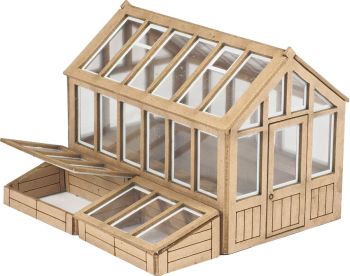 Metcalfe PO514  Greenhouse & Coldframes