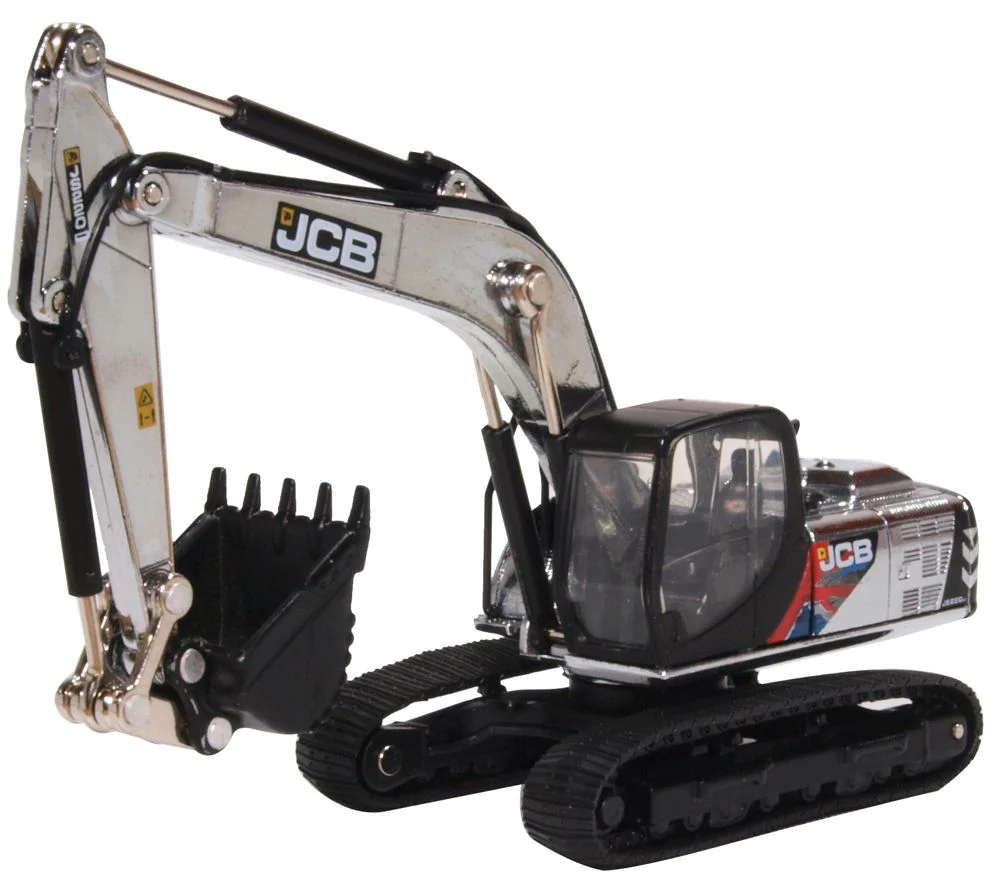 Oxford Diecast 76JS002  JCB JS220 Millionth Machine Tracked Excavator JCB