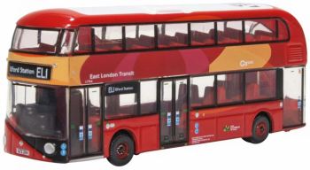 Oxford Diecast NNR008  New Routemaster East London Transit