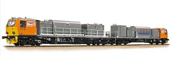 Bachmann 31-579  Windhoff MPV 2-Car Set (South West Trains) Network Rail Orange