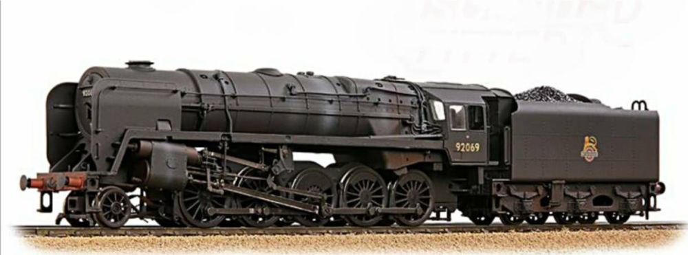 Bachmann 32-852A  BR Standard 9F with BR1F Tender 92069 BR Black (Early Emb