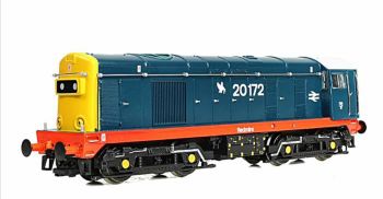 Graham Farish 371-042  Class 20/0 Headcode Box 20172 'Redmire' BR Blue (Red Solebar)