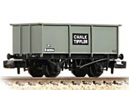 Graham Farish 377-276B  BR 27T Steel Tippler Wagon BR Grey 'Chalk'