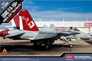 Academy 12627  USMC F/A-18A+ VMFA-232 “Red Devils” 1:144