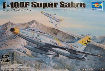 Trumpeter 02246  F-100F Super Sabre  1:32