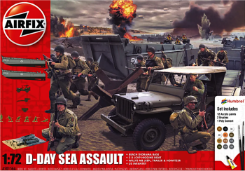 Airfix A50156A  D-Day Sea Assault Gift Set 1:72