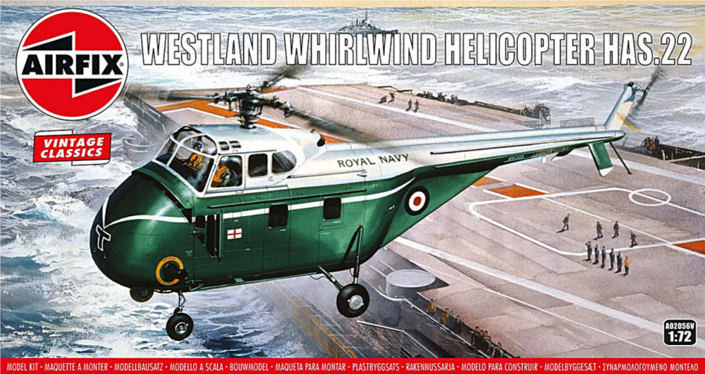 Airfix A02056V Westland Whirlwind Helicopter HAS.22 1:72
