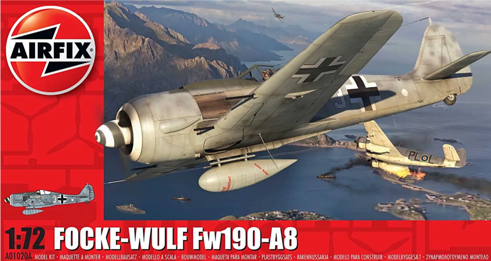 Airfix A01020A  Focke Wulf Fw190-A8 1:72