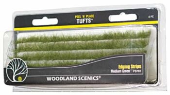 Woodland Scenics FS781  Medium Green Edging Strips