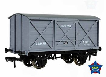 EFE Rail E87052  S&DJR 10 Ton Covered Van S&DJR Grey