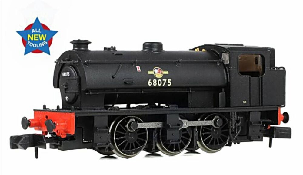 EFE Rail E85501  WD Austerity (J94) Saddle Tank 68075 BR Black (Late Crest)