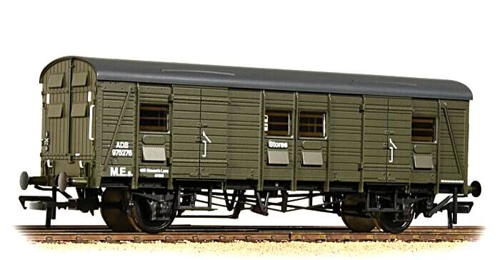 Bachmann 39-529  SR CCT Covered Carriage Truck BR Departmental Olive Green