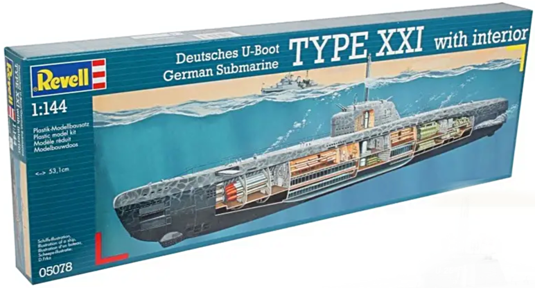 Revell 05078 U-Boat Type XXI