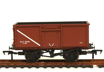 Bachmann 37-376D  16T Steel Mineral Wagon Pressed End Door MOT Bauxite [WL]