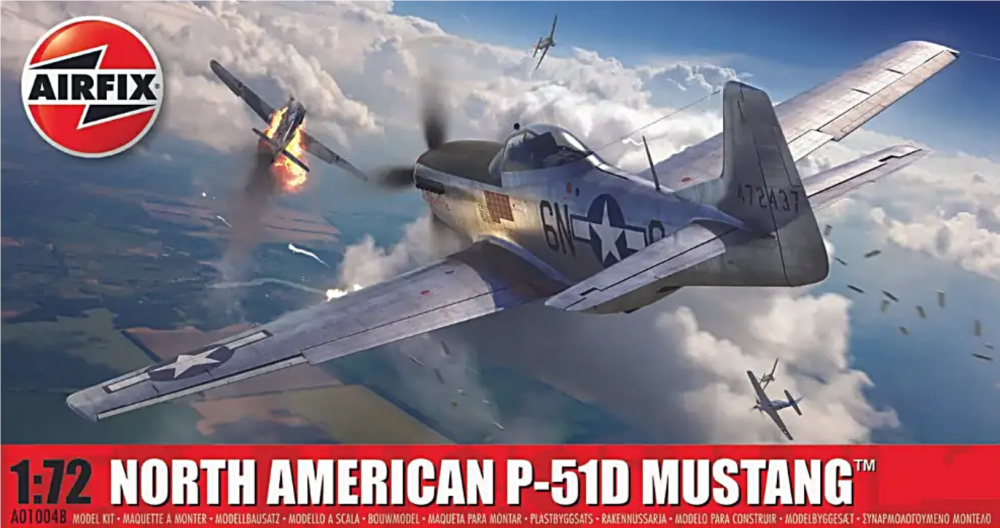 Airfix 01004B  North American P-51D Mustang  1:72