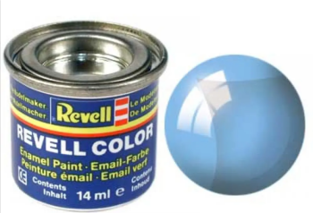 Revell 752 (Clear Colour)  Blue Clear 14ml Tinlet