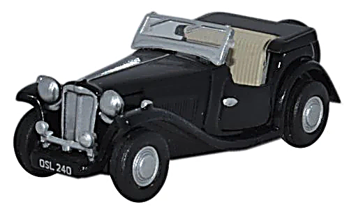 Oxford Diecast 76MGTC004   MGTC Black