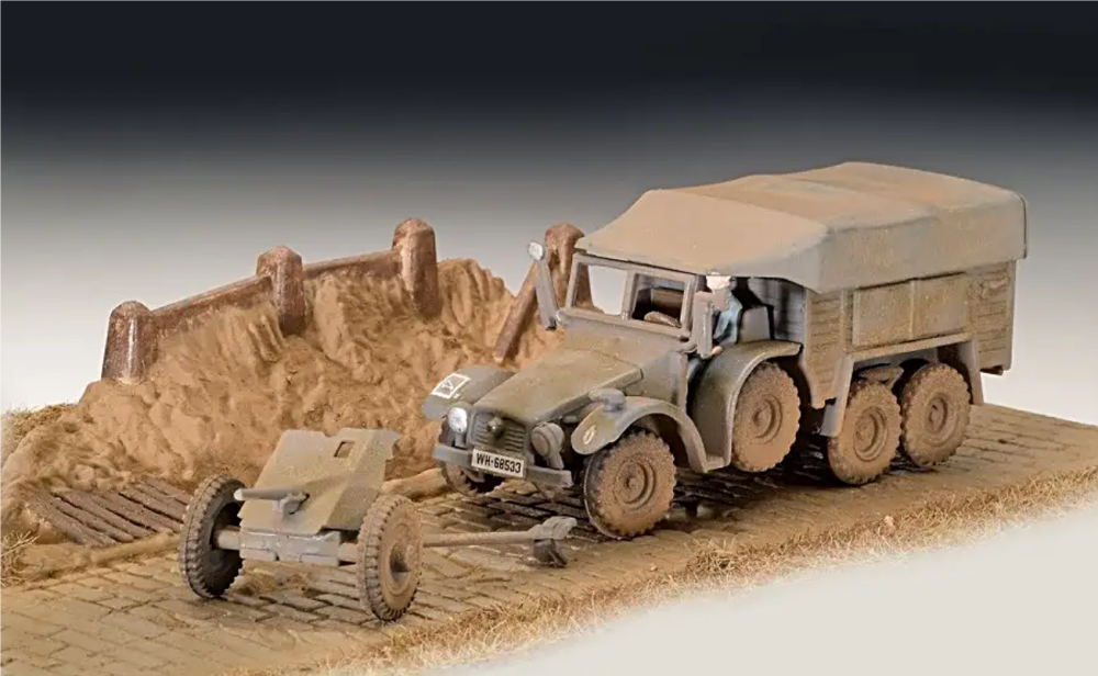 Revell 03344  Frupp Protze Kfz69 1:76
