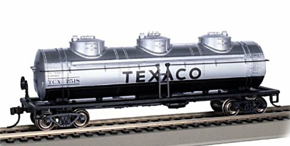 Bachmann 17110  40' Three-Dome Tank Car - Texaco #7518