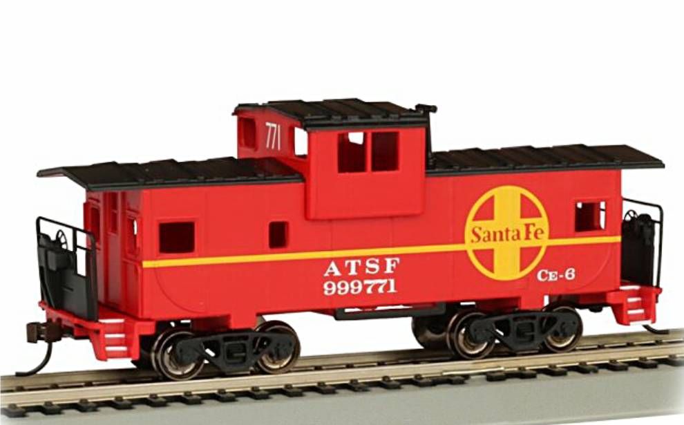 Bachmann 17704  36' Wide-Vision Caboose - Santa Fe