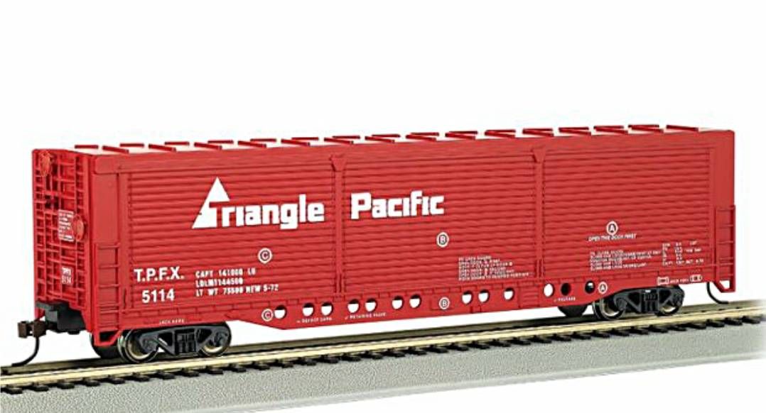 Bachmann 18138  Evans All Door Box Car - Triangle Pacific