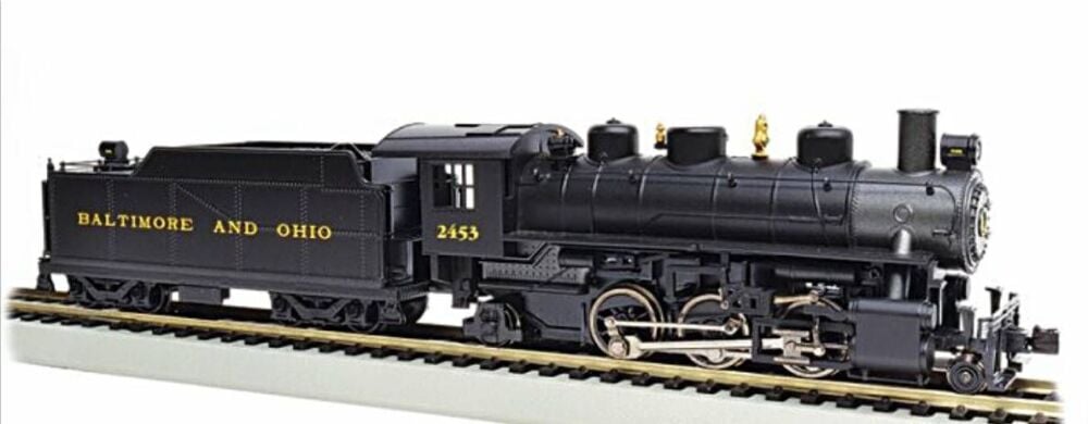 Bachmann 51506  Prairie 2-6-2 w/Smoke & Tender - B&O #2453