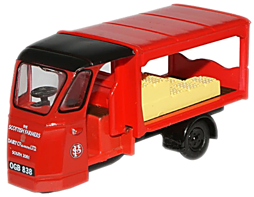 Oxford Diecast 76WE009  Scottish Dairy Farmers Milk Float