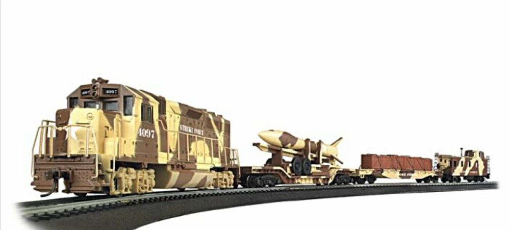 Bachmann USA 00752  Strike Force Train Set (HO)