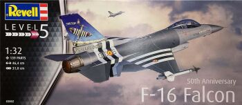 Revell 03802  F-16 Falcon 50th Anniversary 1:32