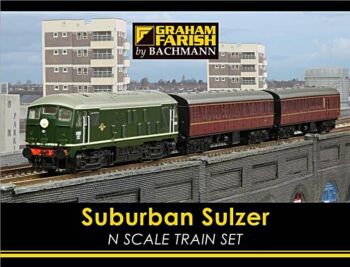 Graham Farish 370-062  Suburban Sulzer Train Set