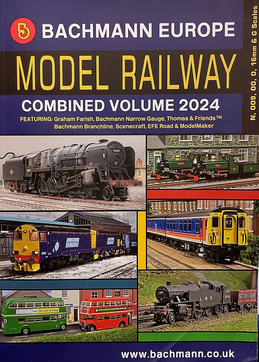 Bachmann 36-2024  Bachmann Europe Model Railway Combined Volume 2024