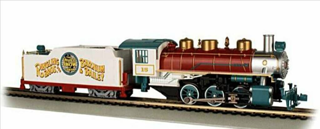 Bachmann 53701  Ringling Bros & Barnum & Bailey USRA 0-6-0 With Short Haul 