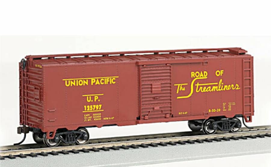 Bachmann 15008  40' Steam Era Box Car - Union Pacific #125797